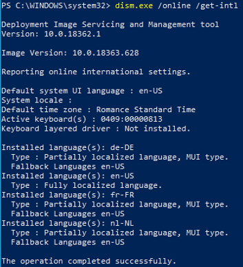 LPs on fresh installed machine