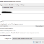 Scheduled Task in the vDisk to trigger GPUpdate – General