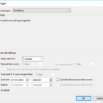 Scheduled Task in the vDisk to trigger GPUpdate – Trigger